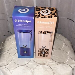 Blendjet Portable Personal Blender - Purple and Leopard NIB Choice of Colors